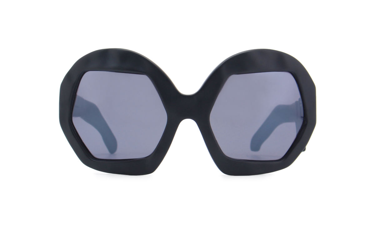 FAKBYFAK x Walter Van Beirendonck Couture sunglasses Donder Sunglasses. Black Code: 09/14/01