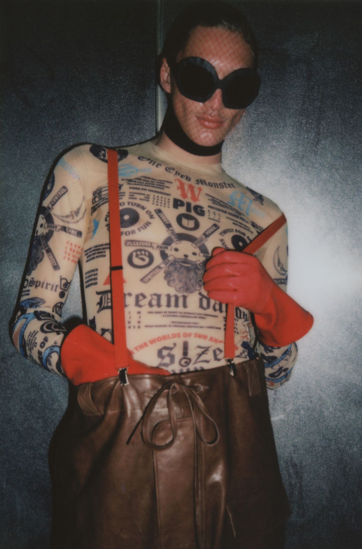 FAKBYFAK x Walter Van Beirendonck Couture sunglasses Donder Sunglasses. Black Code: 09/14/01