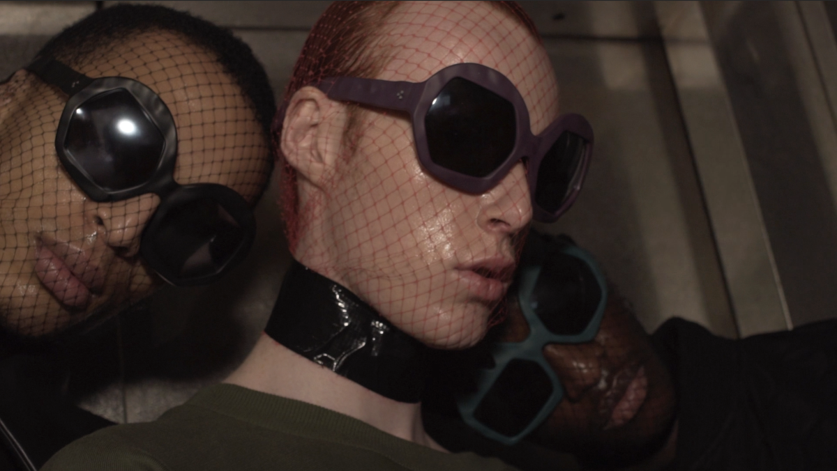 FAKBYFAK x Walter Van Beirendonck Couture sunglasses Donder Sunglasses. Black Code: 09/14/01