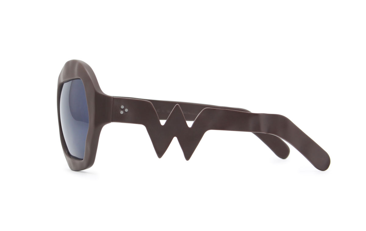 FAKBYFAK x Walter Van Beirendonck Couture sunglasses Donder Sunglasses. Brown Code: 09/14/02