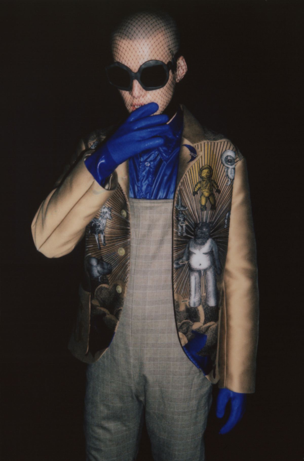 FAKBYFAK x Walter Van Beirendonck Couture sunglasses Donder Sunglasses. Brown Code: 09/14/02