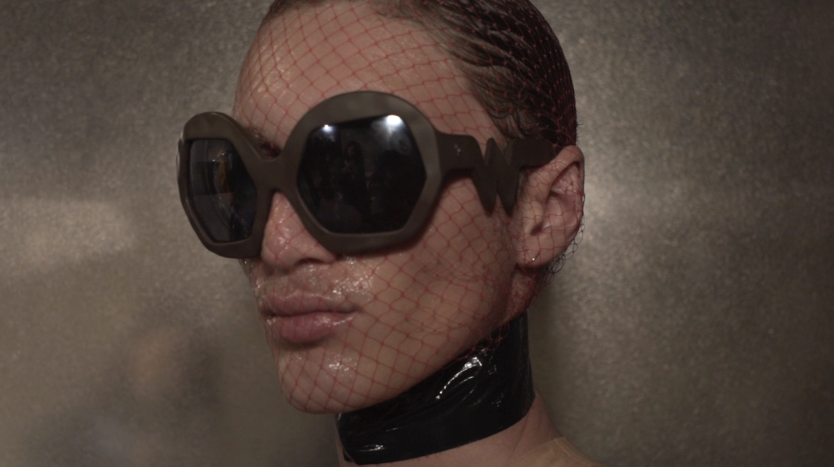 FAKBYFAK x Walter Van Beirendonck Couture sunglasses Donder Sunglasses. Brown Code: 09/14/02