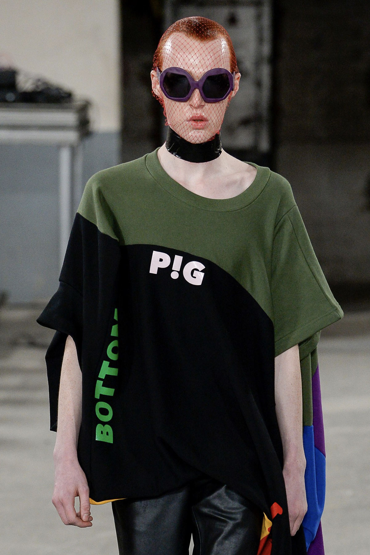 FAKBYFAK x Walter Van Beirendonck Couture sunglasses Donder Sunglasses. Purple Code: 09/14/03