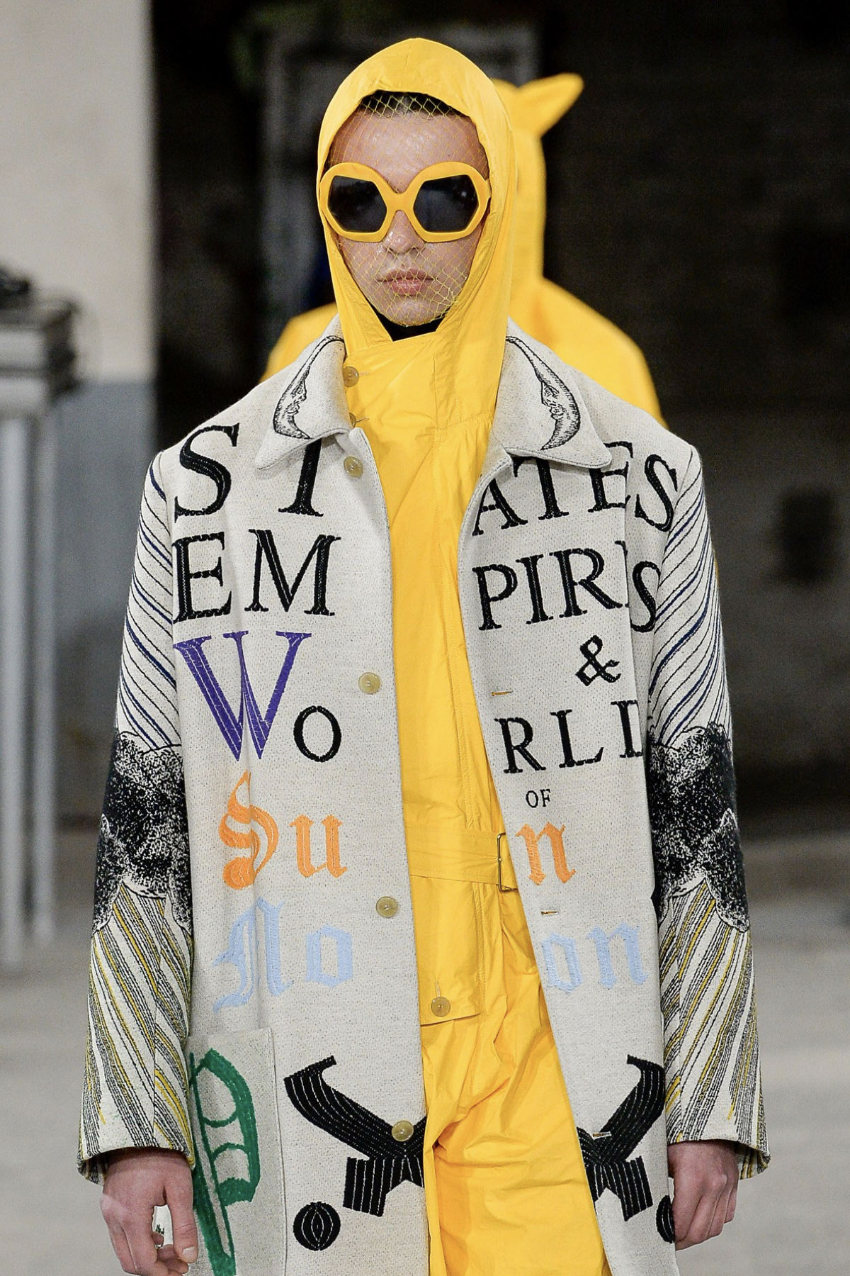 FAKBYFAK x Walter Van Beirendonck Couture sunglasses Donder Sunglasses. Zinnia Orange Code: 09/14/06