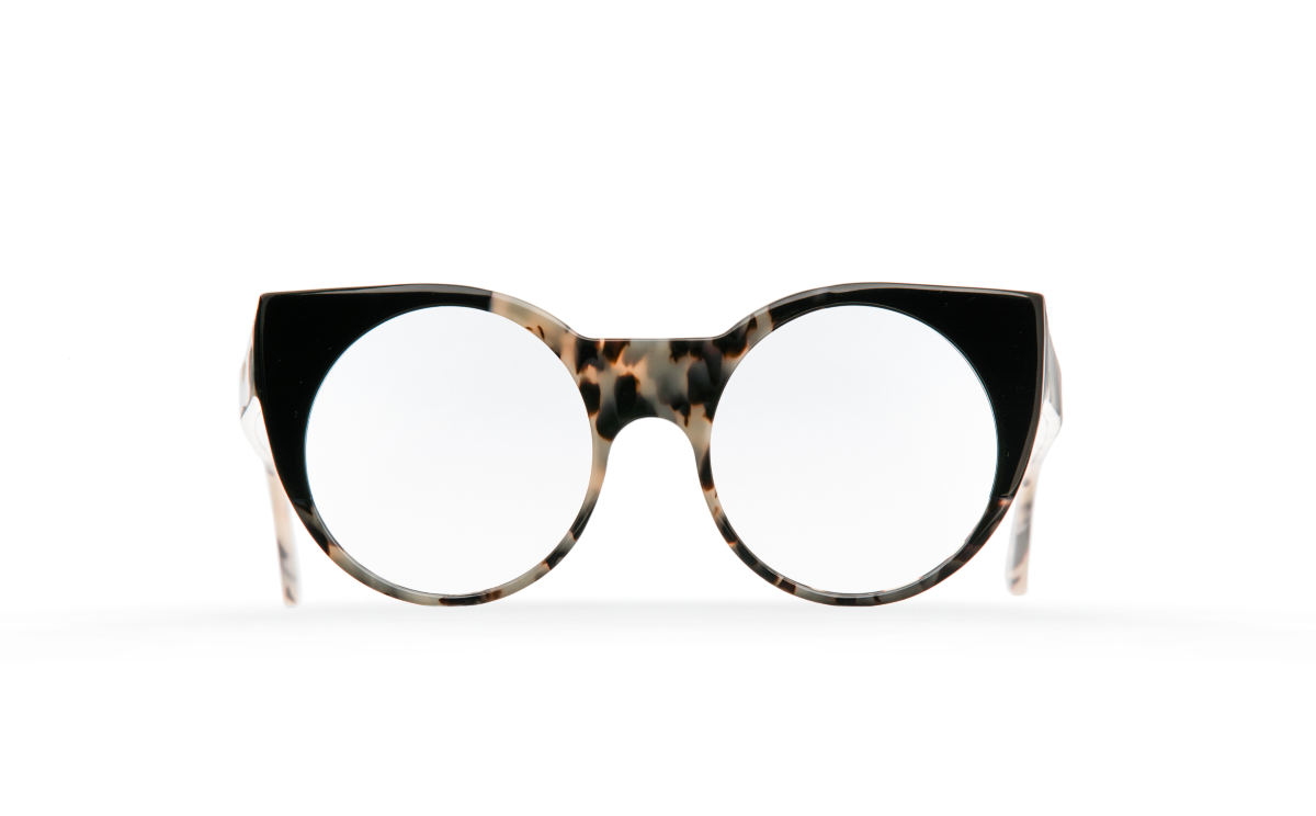 FAKBYFAK Designer glasses Orphium Model 1. Optic. Black Smoke Havana Code: 18/01/02