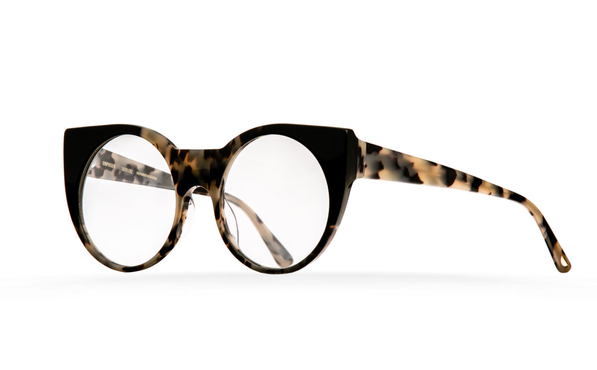 FAKBYFAK Designer glasses Orphium Model 1. Optic. Black Smoke Havana Code: 18/01/02
