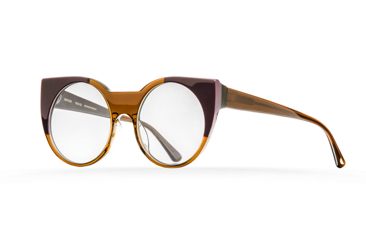 FAKBYFAK Designer glasses Orphium Model 1. Optic. Weather & Crime Code: 18/01/03