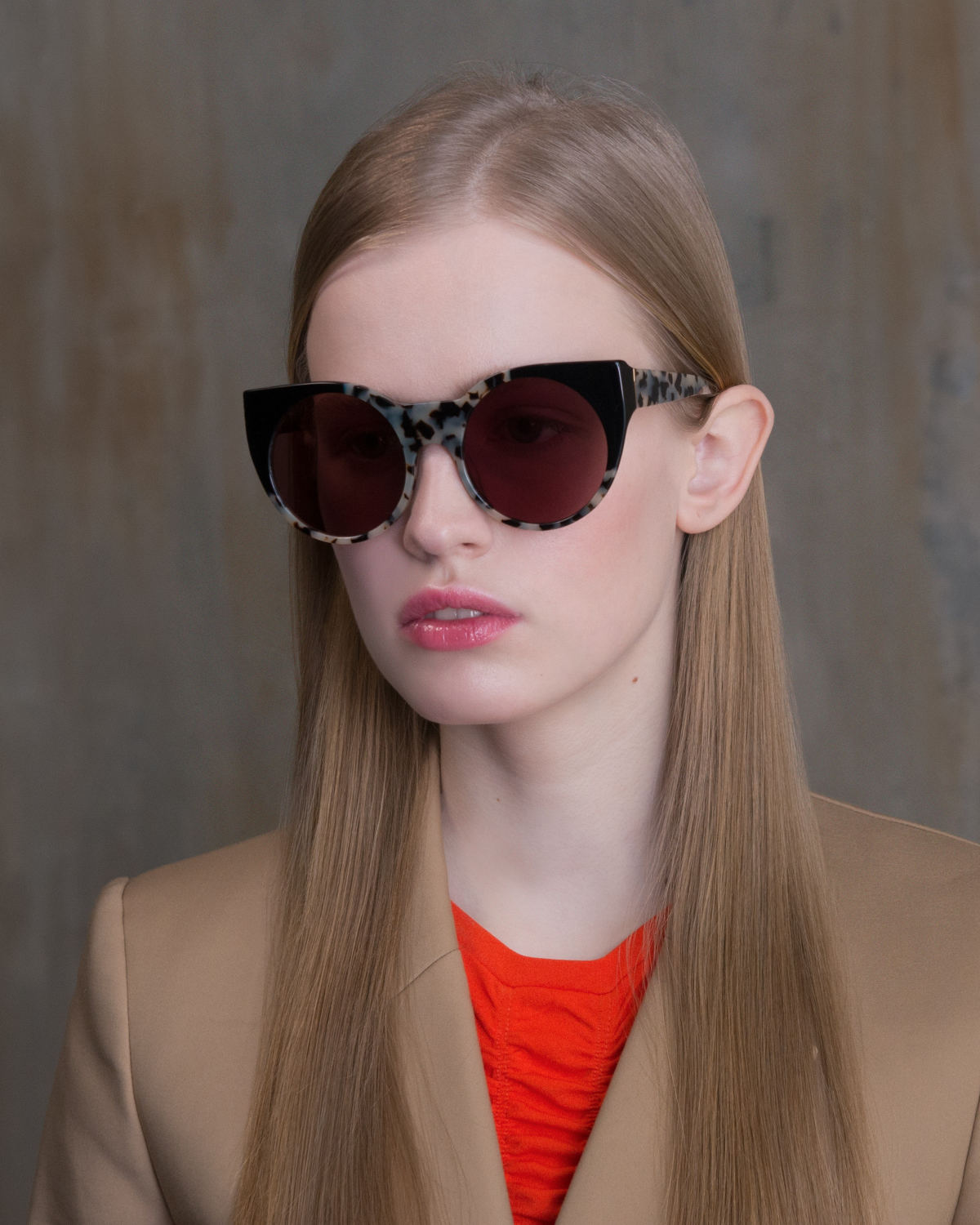 FAKBYFAK Designer sunglasses Orphium Model 1. Sun. Black Smoke Havana Code: 18/01/12