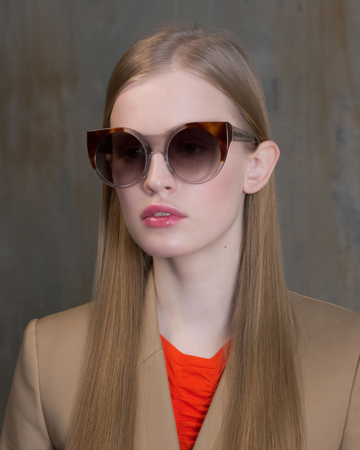 FAKBYFAK Designer sunglasses Orphium Model 1. Sun. Crystal & Orphic Havana Code: 18/01/14