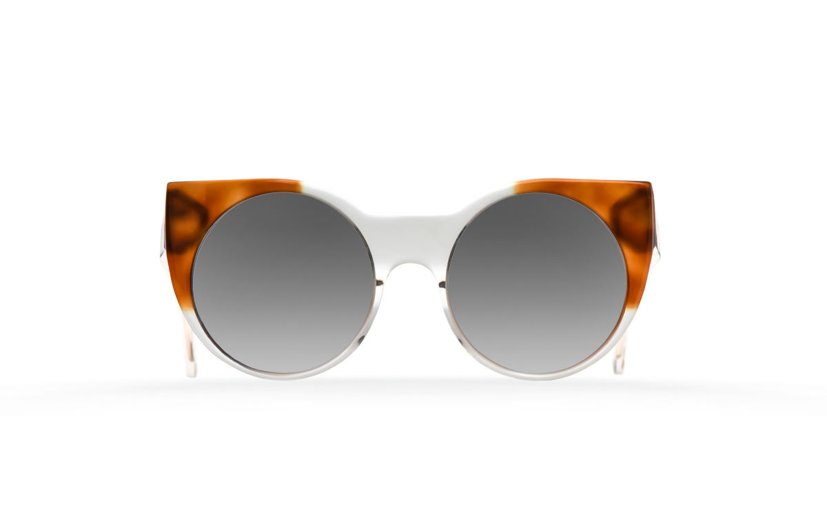 FAKBYFAK Designer sunglasses Orphium Model 1. Sun. Crystal & Orphic Havana Code: 18/01/14
