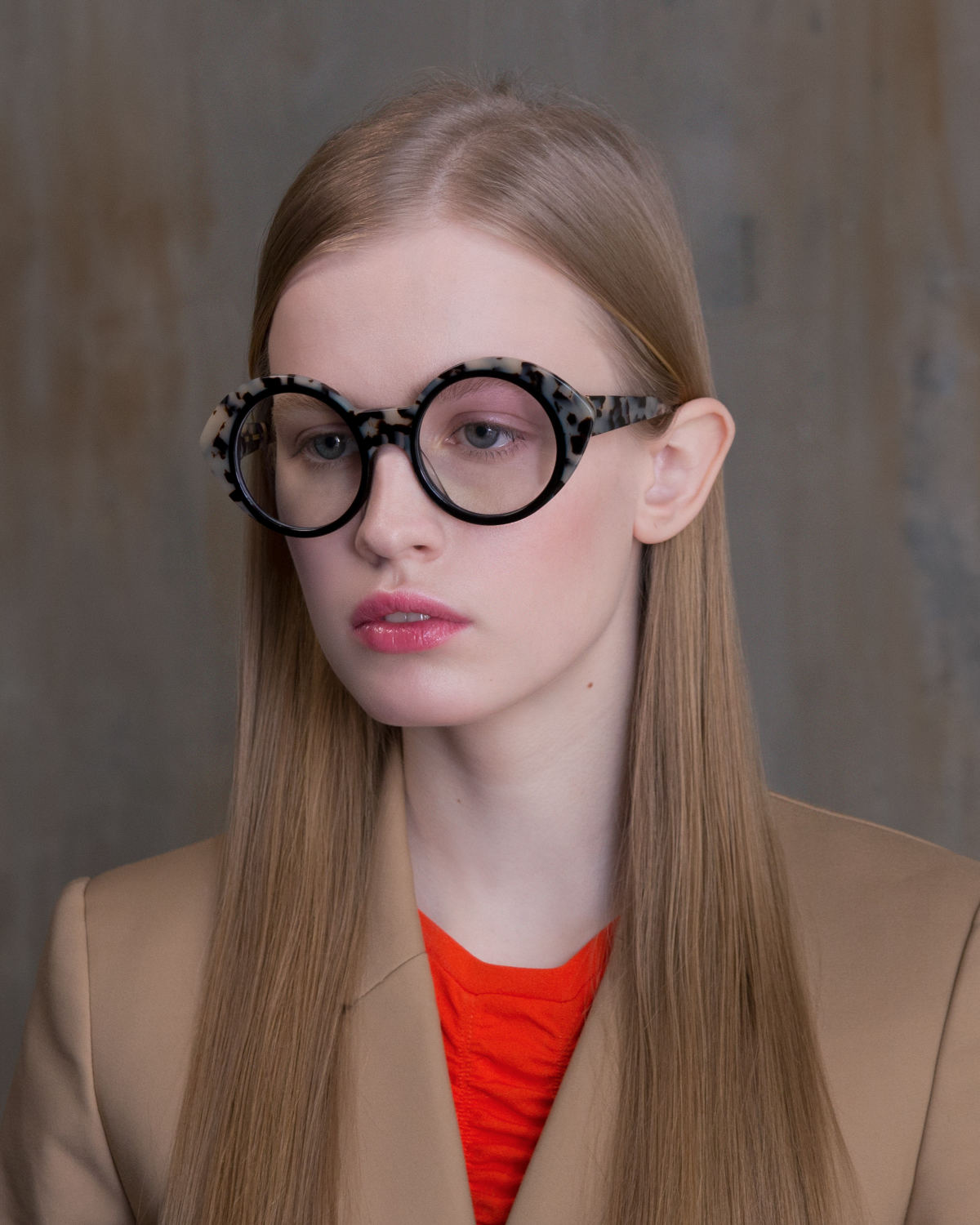 FAKBYFAK Designer glasses Orphium Model 2. Optic. Black Smoke Havana Code: 18/02/02