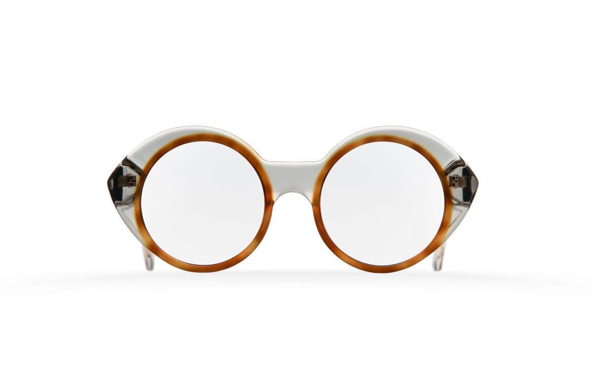 FAKBYFAK Designer glasses Orphium Model 2. Optic. Crystal & Orphic Havana Code: 18/02/04